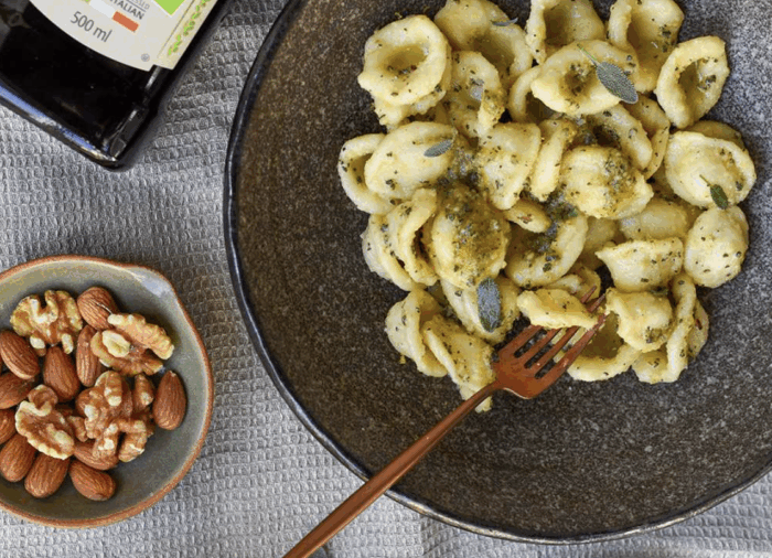 Sage Pesto Pasta