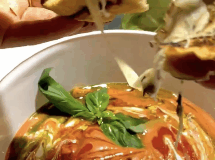 Swirly Tomato Soup