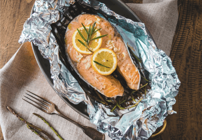 Salmon in Cartoccio