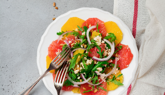 Orangensalat