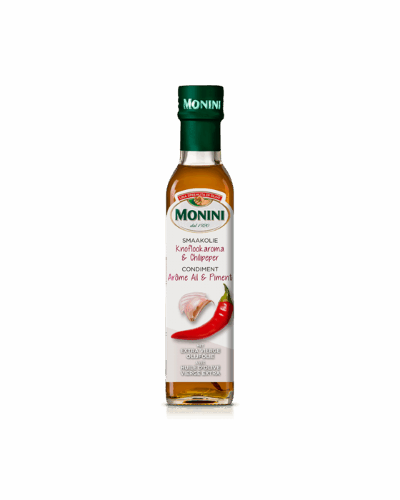 Knoflook en Chilipeper